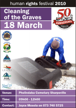 Human Rights Festival - Cleaning of the Graves
